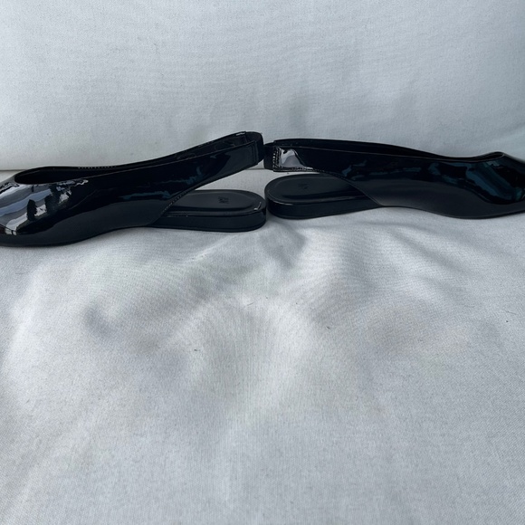 patent flat slingbacks - Picture 2 of 3